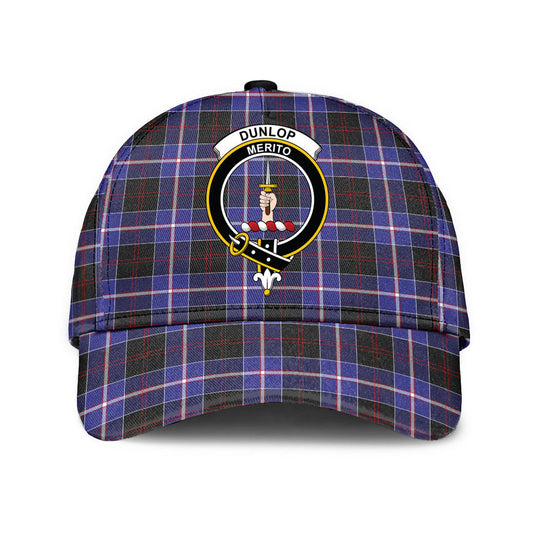 Dunlop Modern Tartan Crest Classic Cap