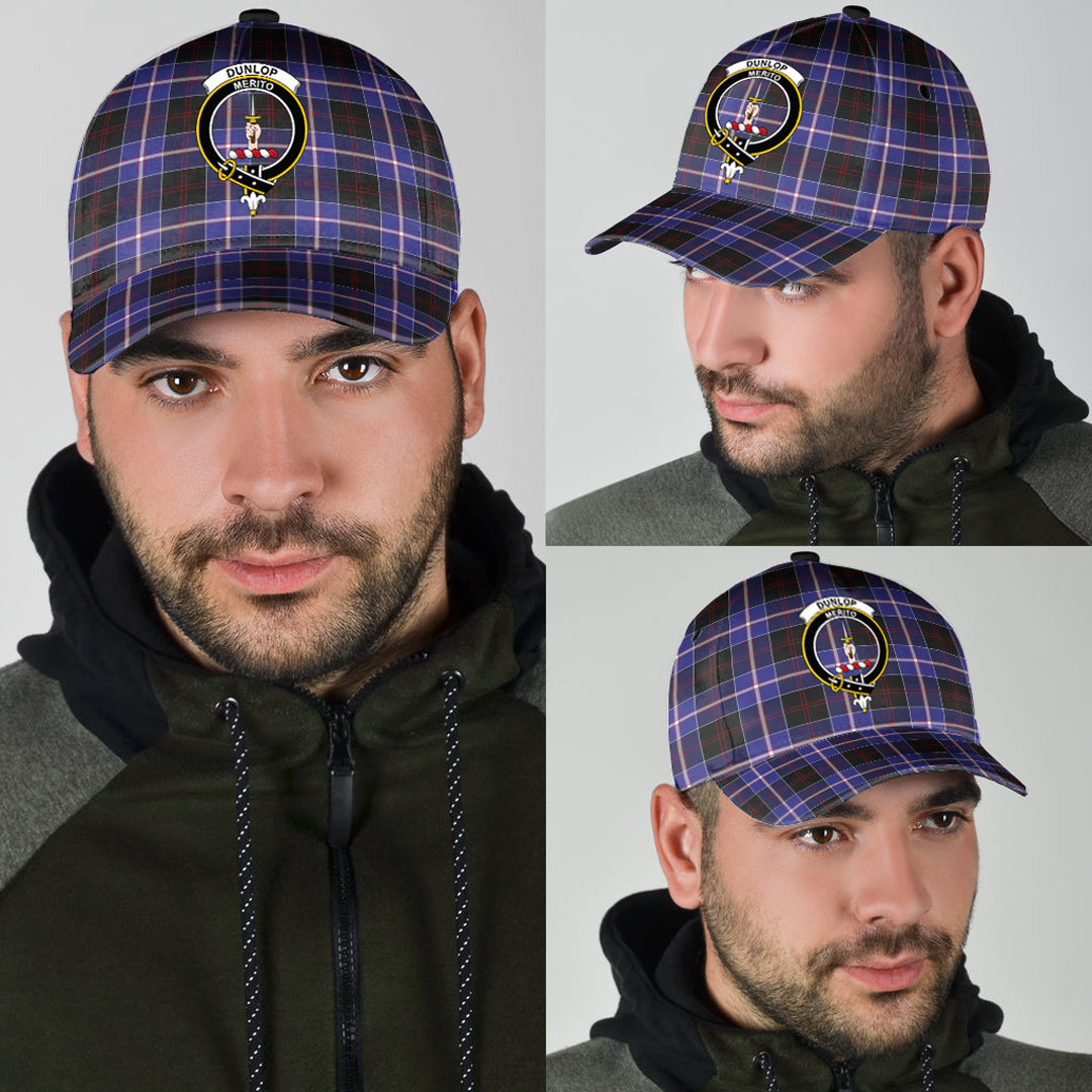 Dunlop Modern Tartan Crest Classic Cap