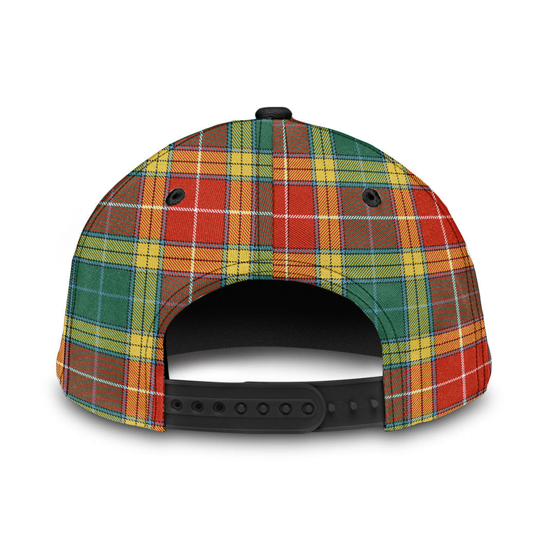 Buchanan Old Sett Tartan Crest Classic Cap