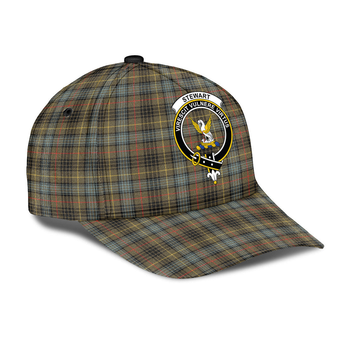 Stewart Hunting Weathered Tartan Crest Classic Cap