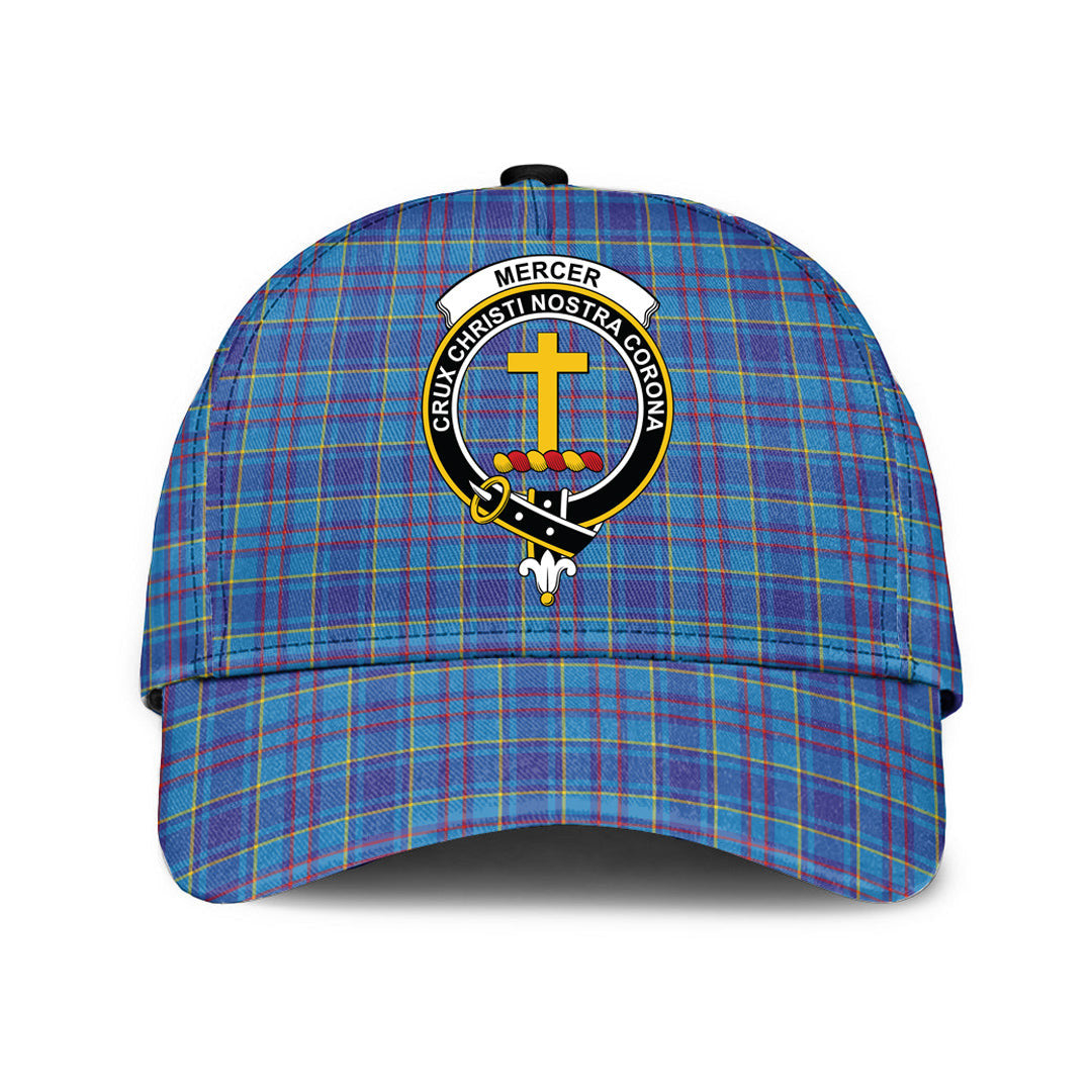 Mercer Modern Tartan Crest Classic Cap