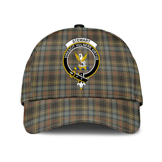 Stewart Hunting Weathered Tartan Crest Classic Cap