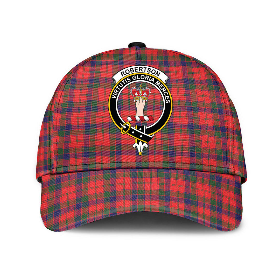 Robertson Modern Tartan Crest Classic Cap
