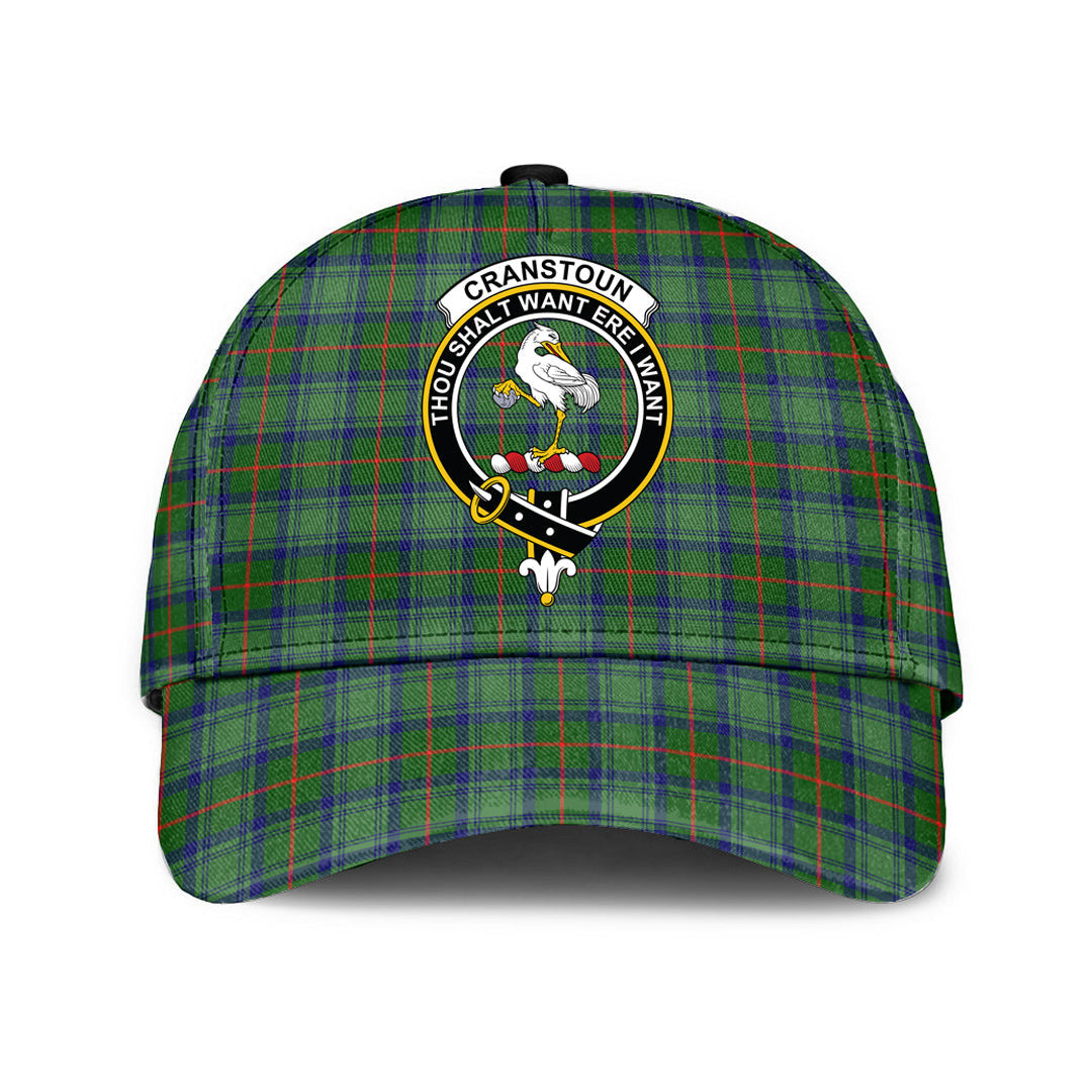 Cranstoun Tartan Crest Classic Cap