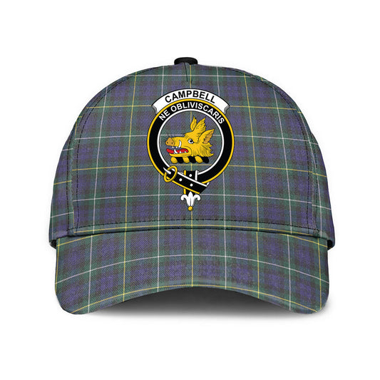 Campbell Argyll Modern Tartan Crest Classic Cap