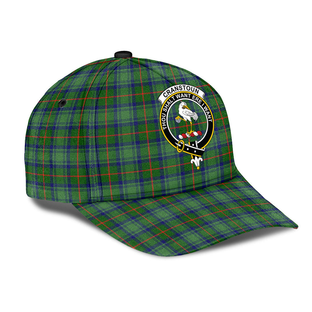 Cranstoun Tartan Crest Classic Cap