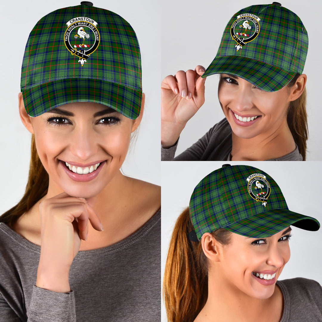 Cranstoun Tartan Crest Classic Cap