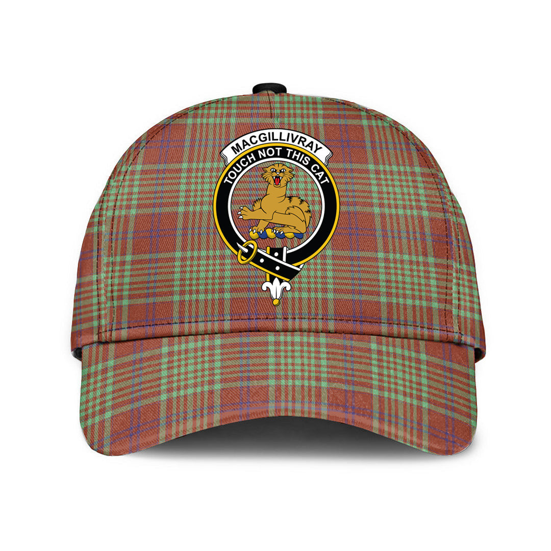 MacGillivray Hunting Ancient Tartan Crest Classic Cap