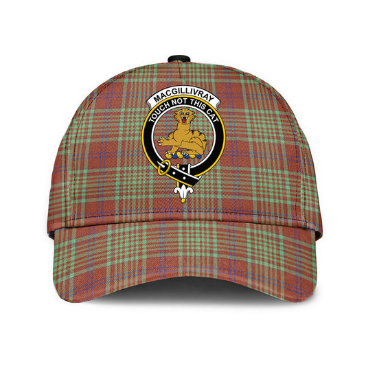 MacGillivray Hunting Ancient Tartan Crest Classic Cap