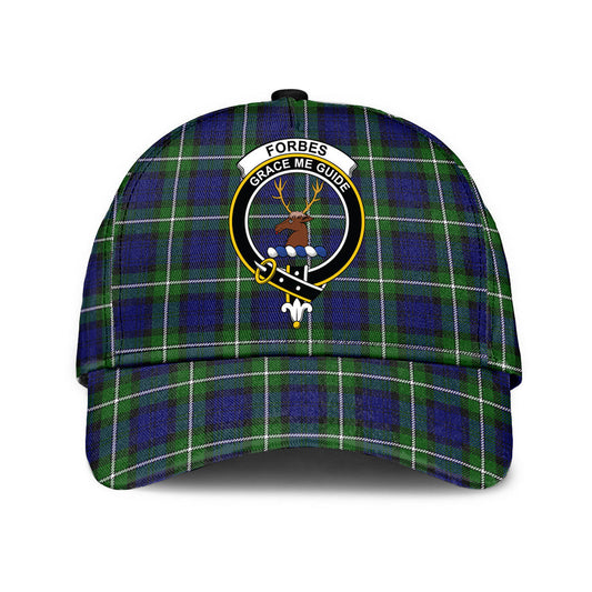 Forbes Modern Tartan Crest Classic Cap