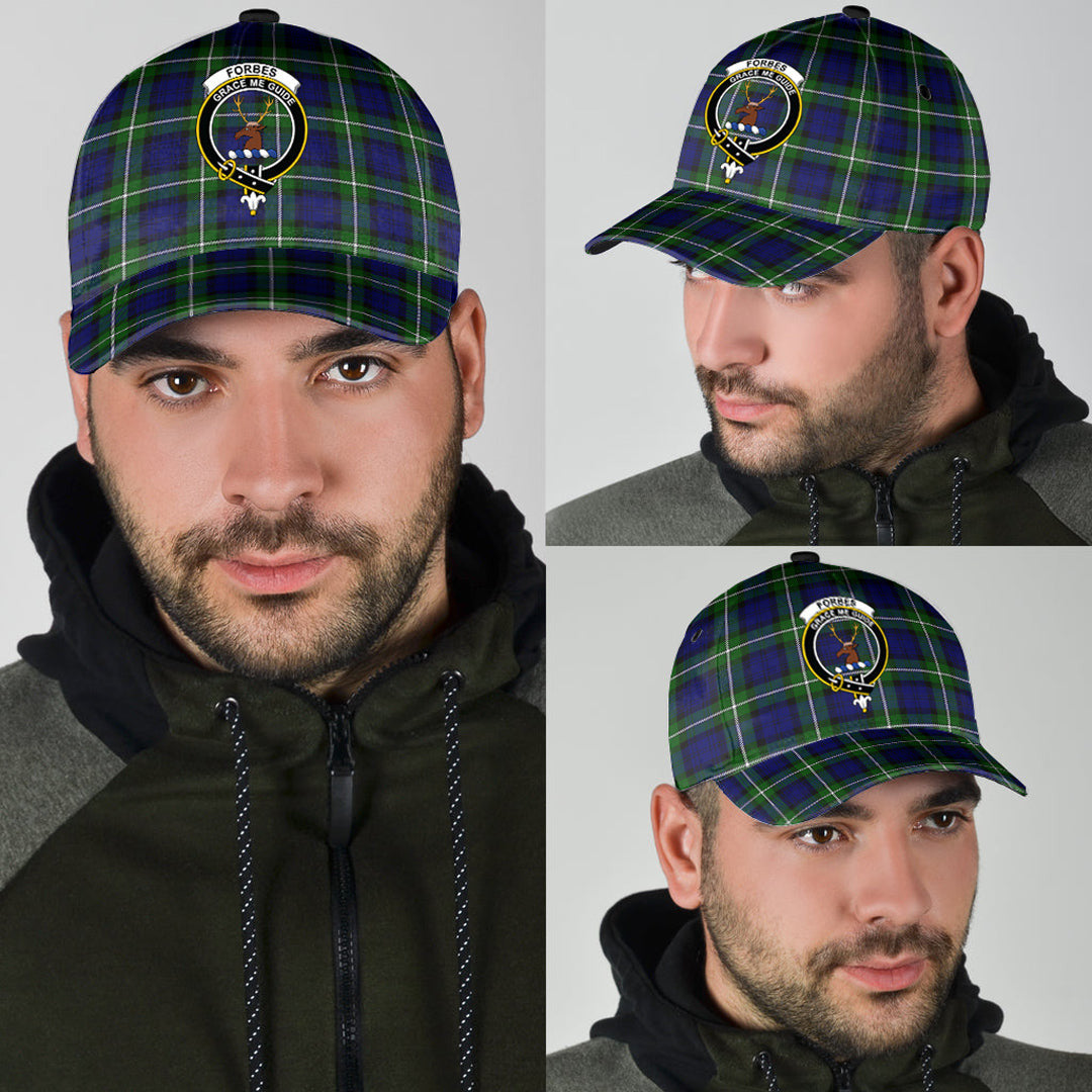 Forbes Modern Tartan Crest Classic Cap