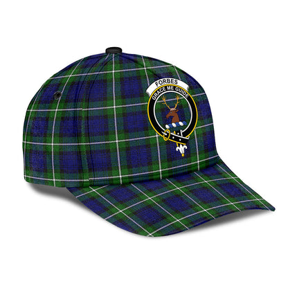 Forbes Modern Tartan Crest Classic Cap