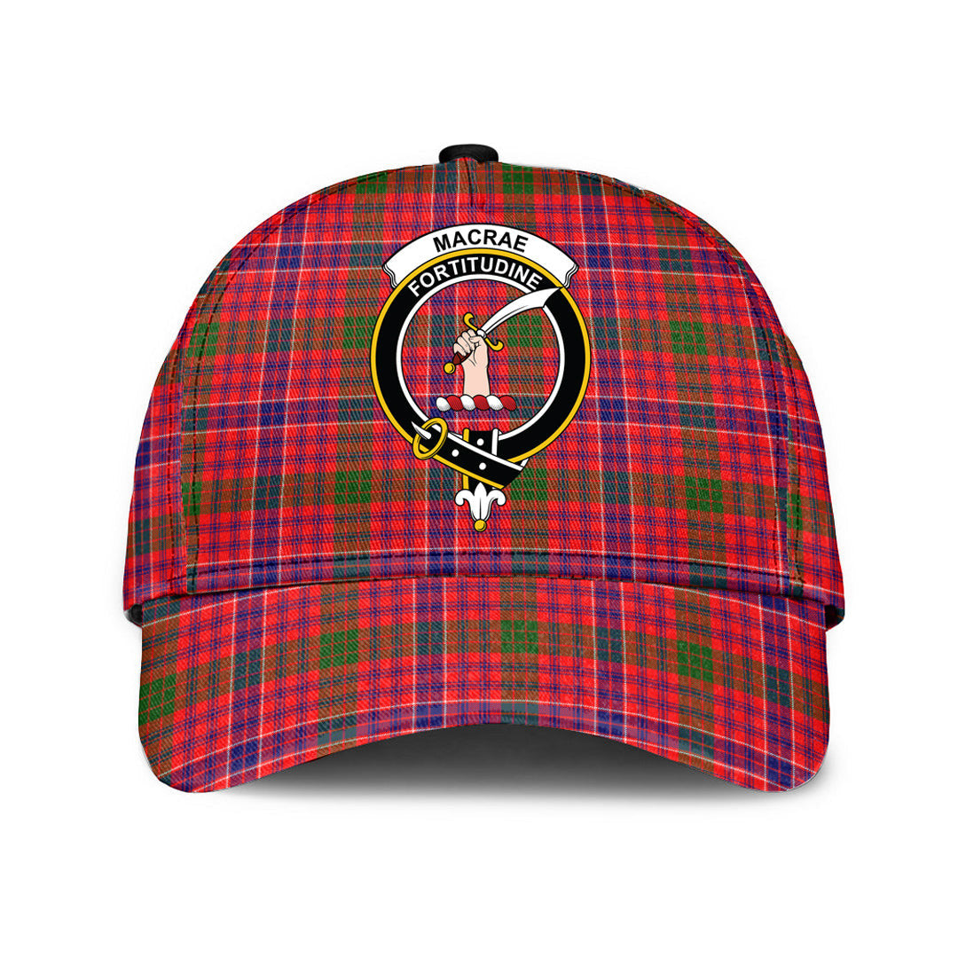 MacRae Modern Tartan Crest Classic Cap