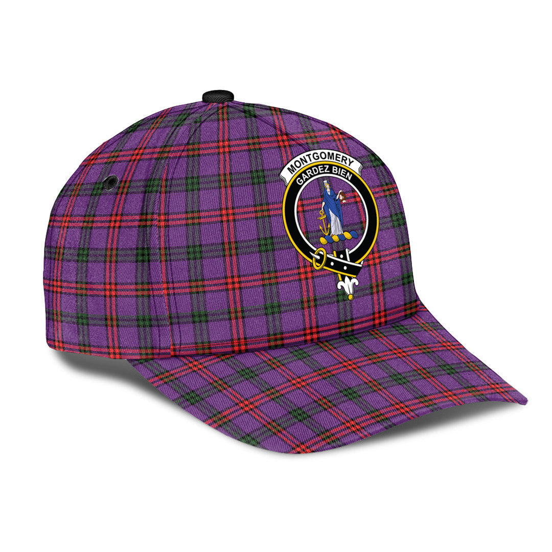 Montgomery Modern Tartan Crest Classic Cap