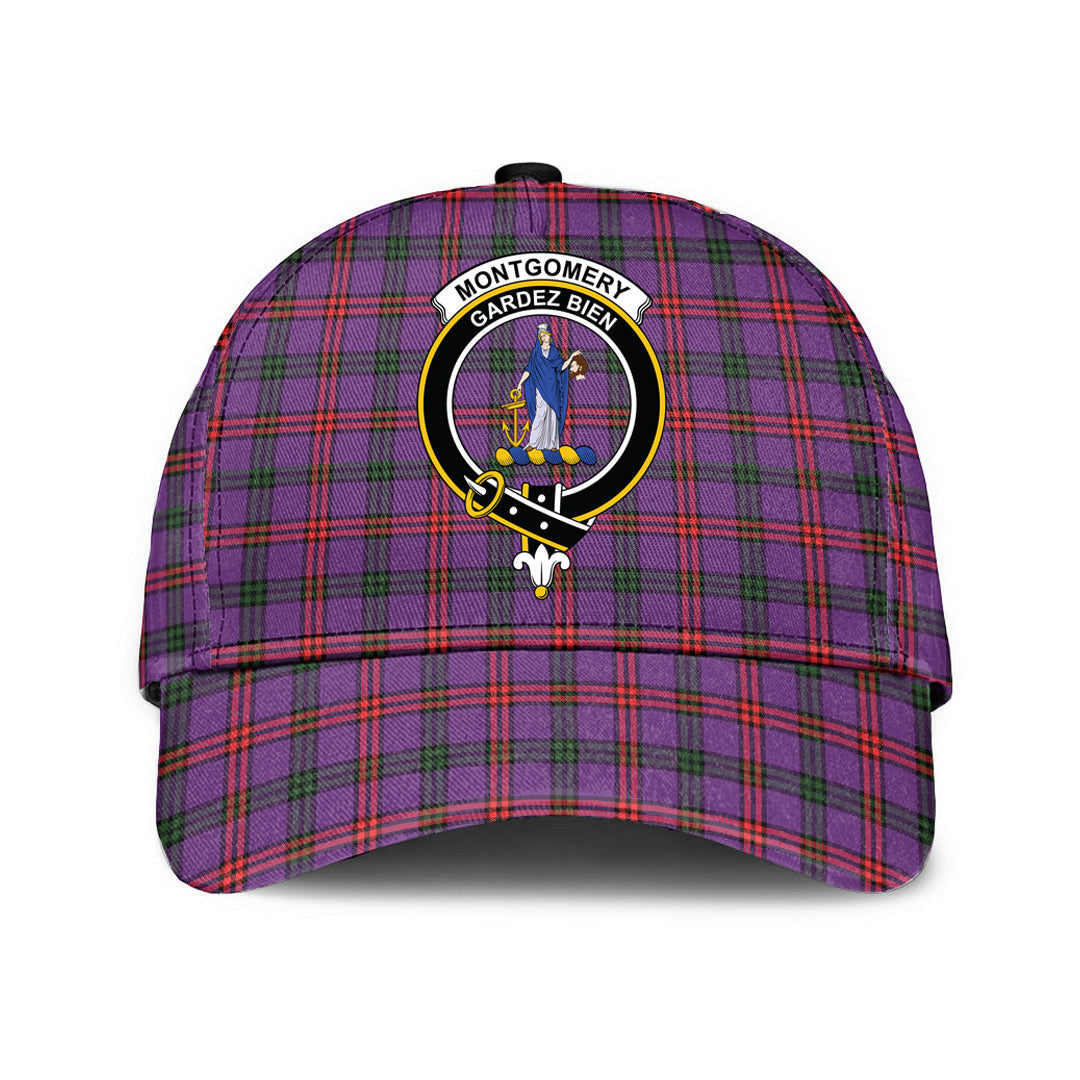 Montgomery Modern Tartan Crest Classic Cap