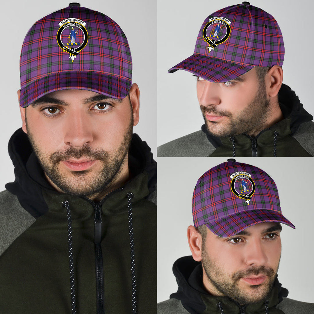 Montgomery Modern Tartan Crest Classic Cap