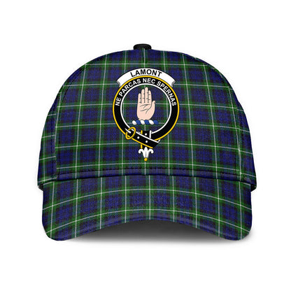 Lamont Modern Tartan Crest Classic Cap