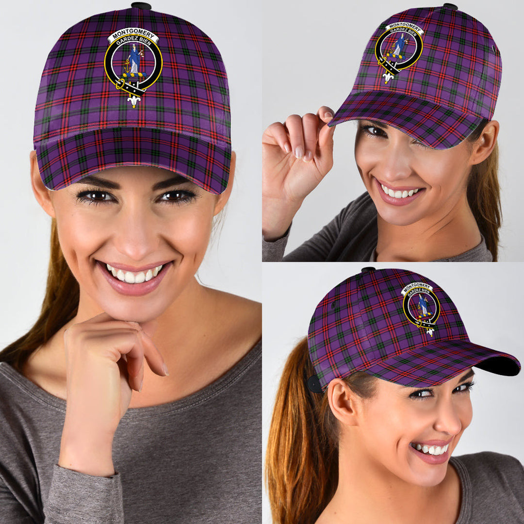 Montgomery Modern Tartan Crest Classic Cap