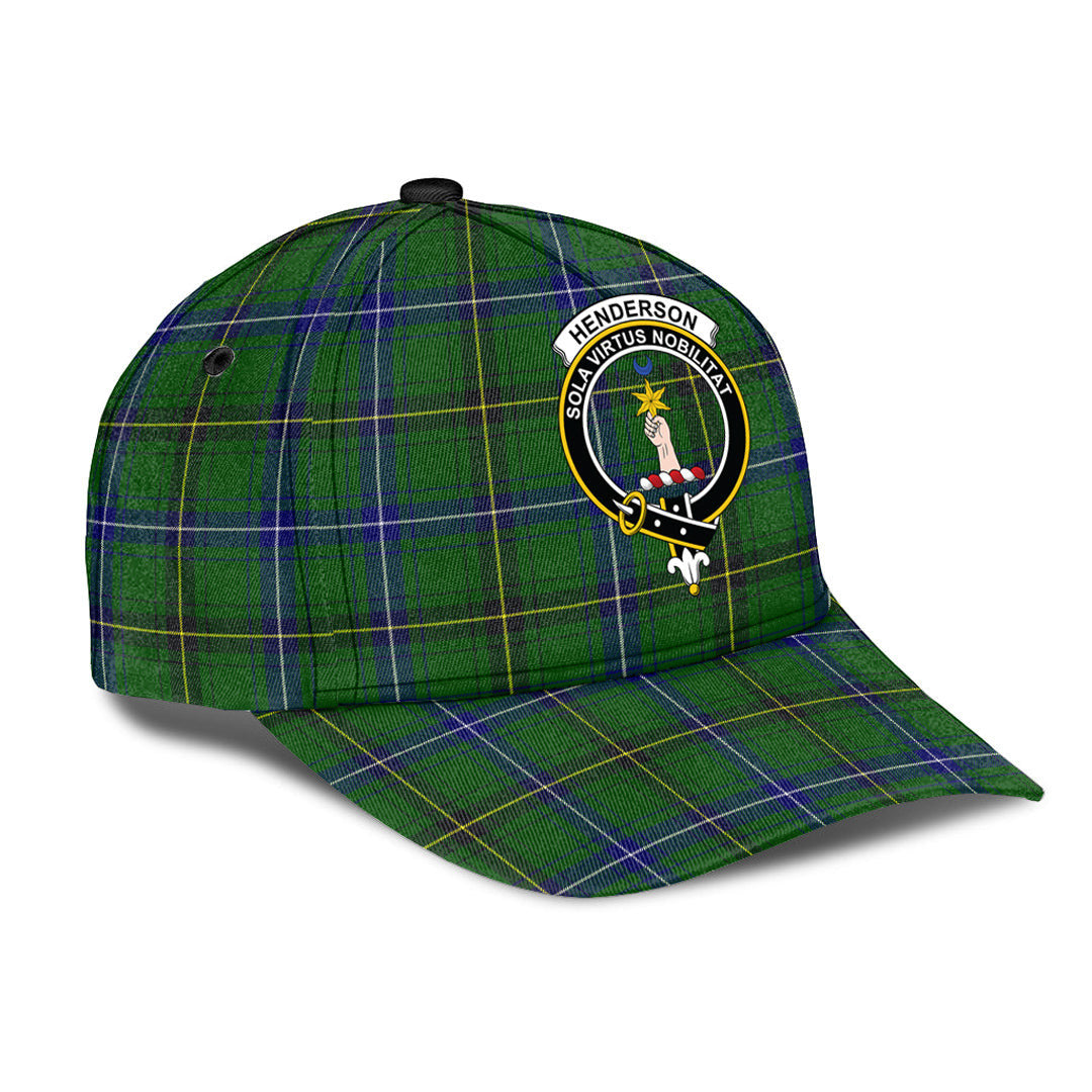 Henderson Modern Tartan Crest Classic Cap