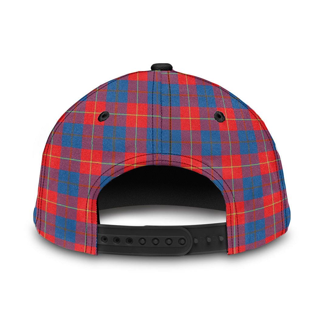Galloway Red Tartan Crest Classic Cap