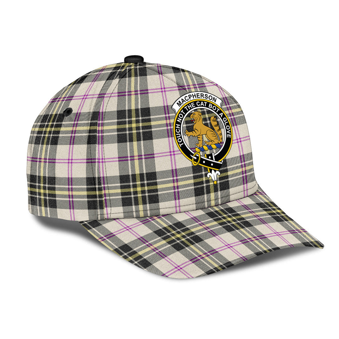 MacPherson Dress Ancient Tartan Crest Classic Cap