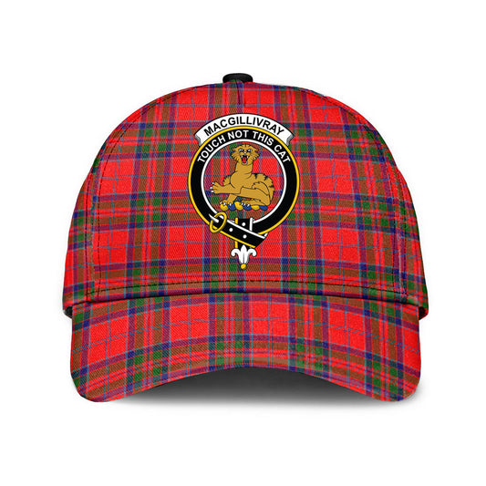 MacGillivray Modern Tartan Crest Classic Cap