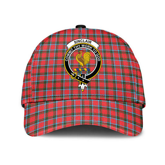 Sinclair Modern Tartan Crest Classic Cap