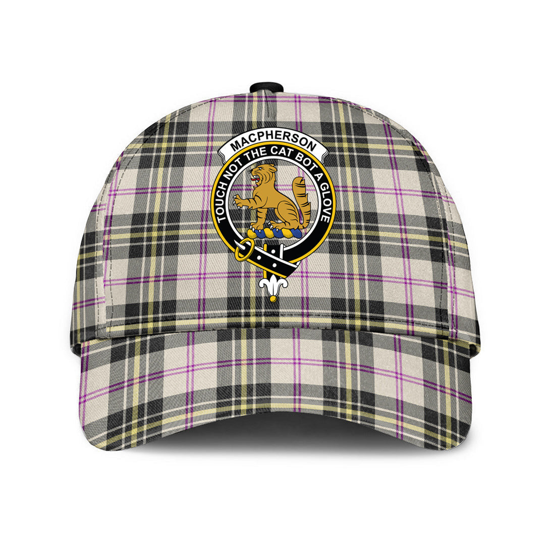 MacPherson Dress Ancient Tartan Crest Classic Cap