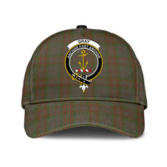 Gray Tartan Crest Classic Cap