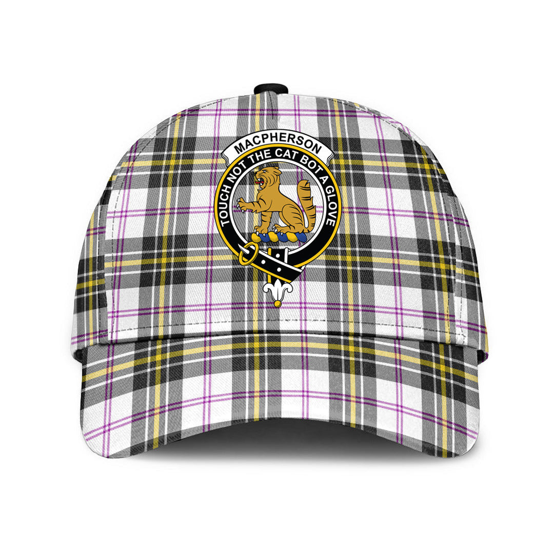 MacPherson Dress Modern Tartan Crest Classic Cap