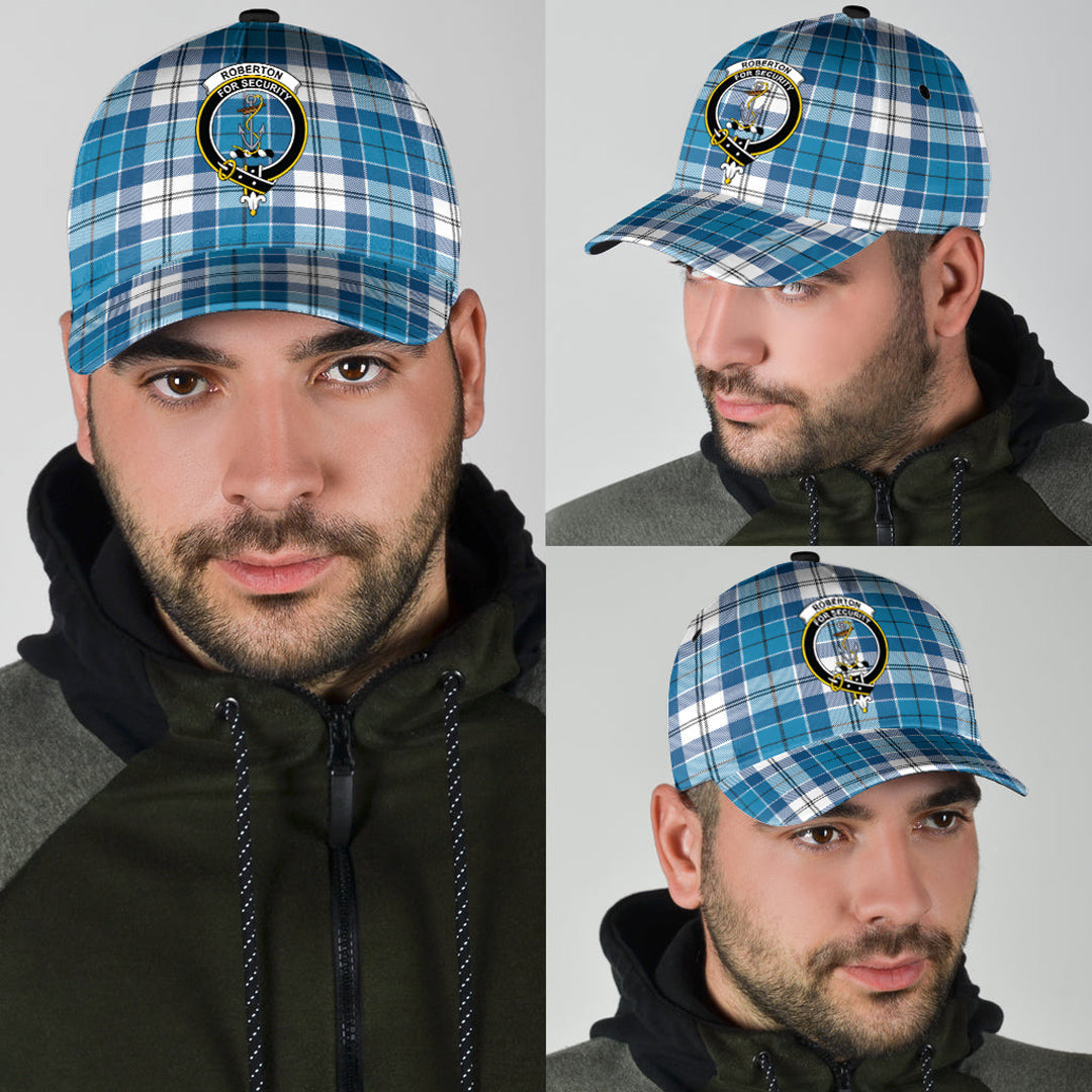 Roberton Tartan Crest Classic Cap