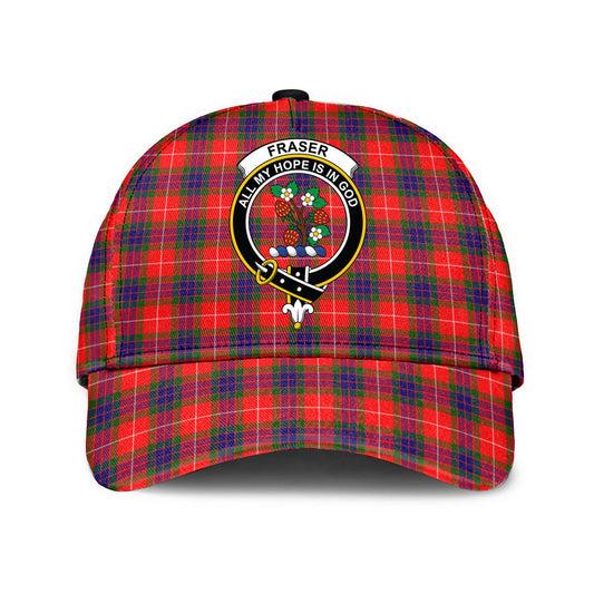 Fraser Modern Tartan Crest Classic Cap