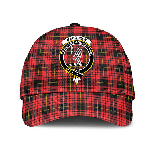 MacQueen Modern Tartan Crest Classic Cap