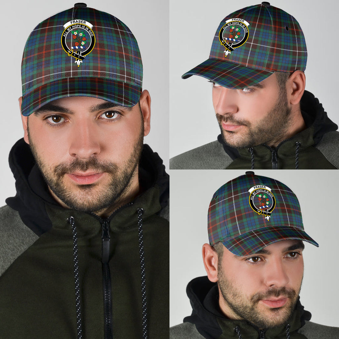 Fraser Hunting Ancient Tartan Crest Classic Cap