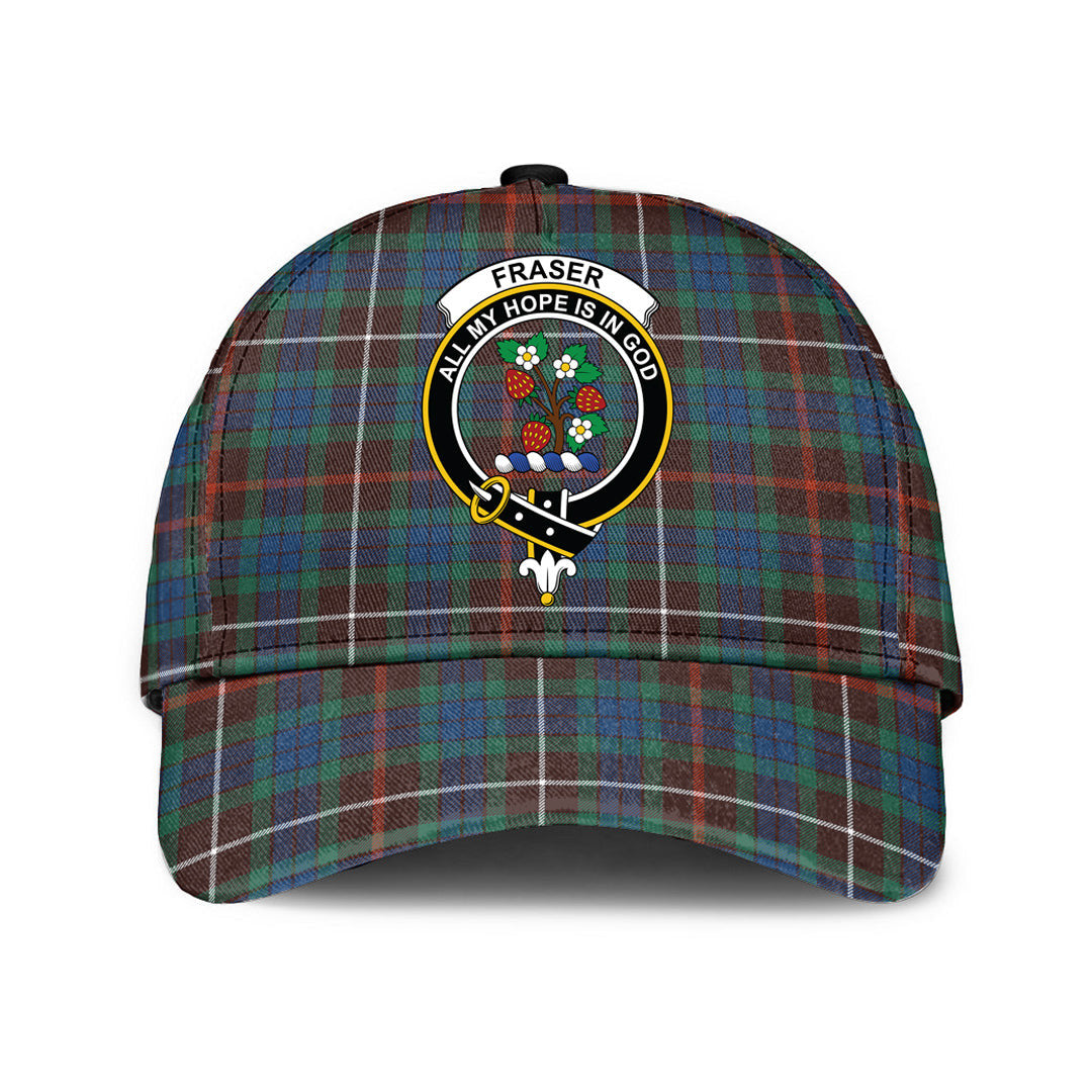 Fraser Hunting Ancient Tartan Crest Classic Cap