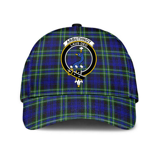 Arbuthnot Modern Tartan Crest Classic Cap