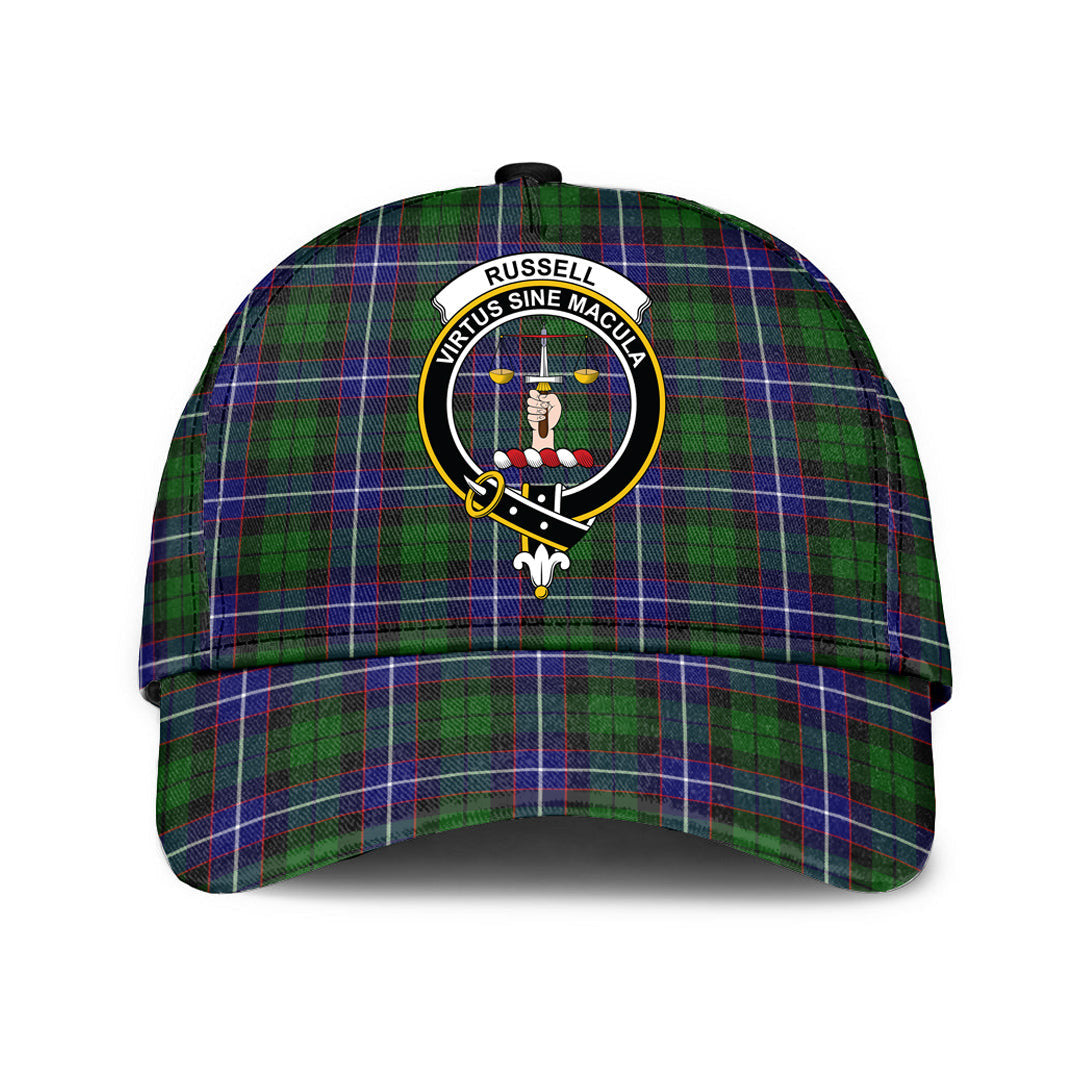 Russell Modern Tartan Crest Classic Cap