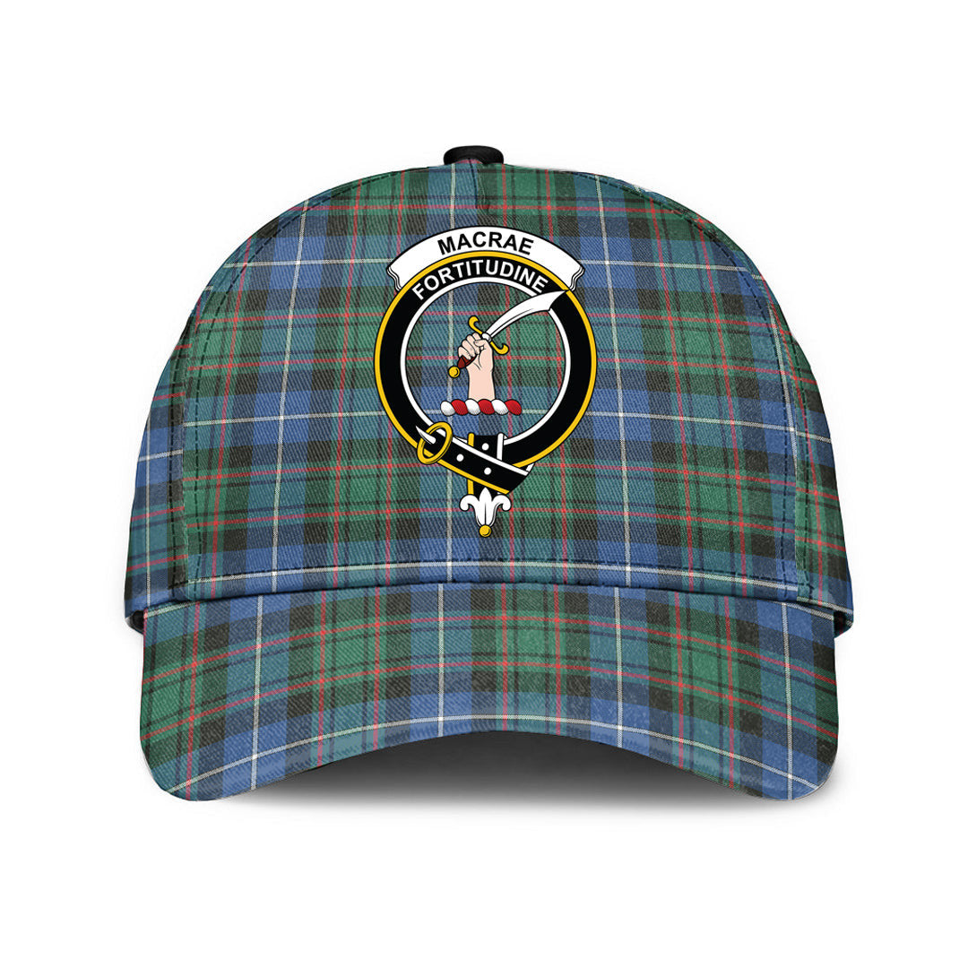 MacRae Hunting Ancient Tartan Crest Classic Cap