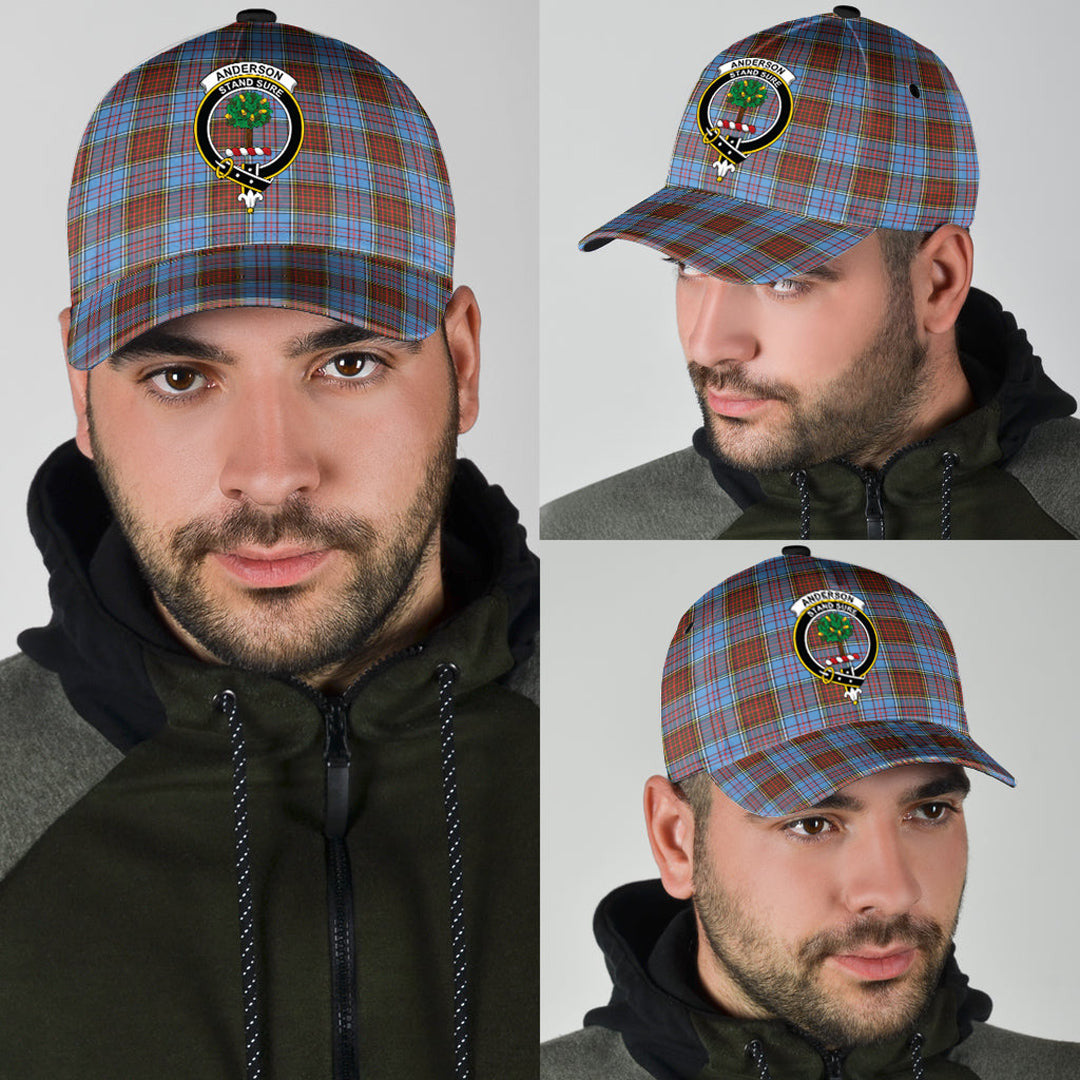 Anderson Modern Tartan Crest Classic Cap