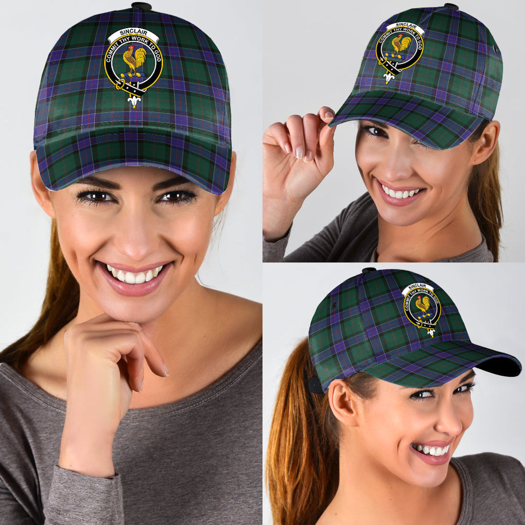 Sinclair Hunting Modern Tartan Crest Classic Cap