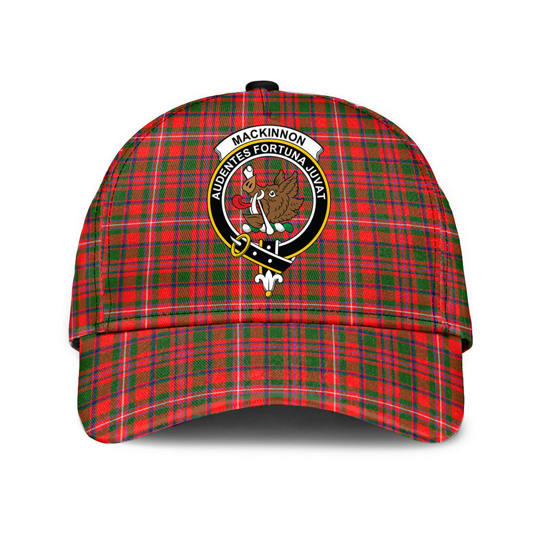 MacKinnon Modern Tartan Crest Classic Cap