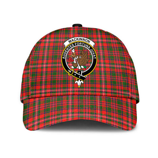 MacKinnon Modern Tartan Crest Classic Cap