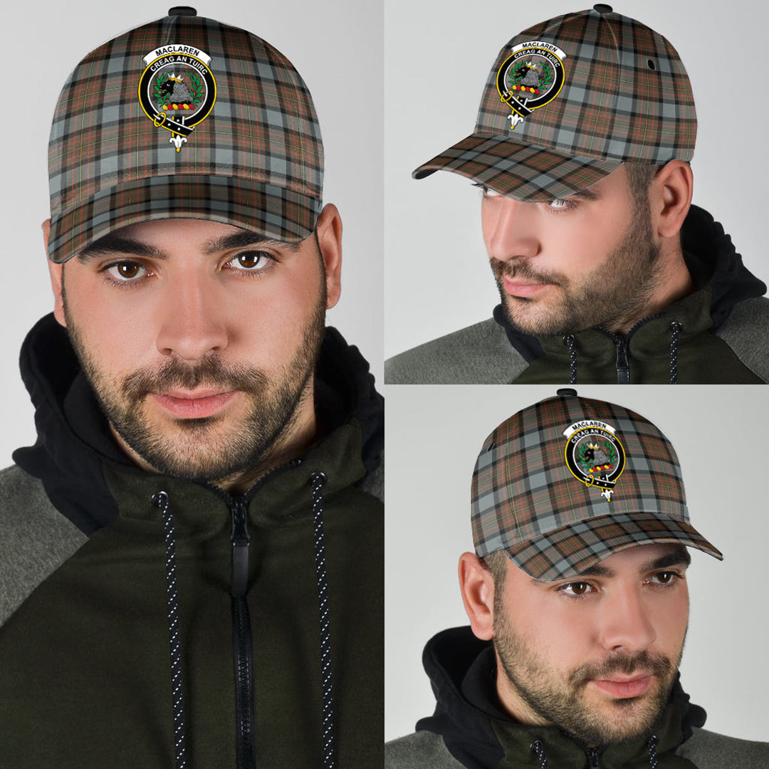 MacLaren Weathered Tartan Crest Classic Cap