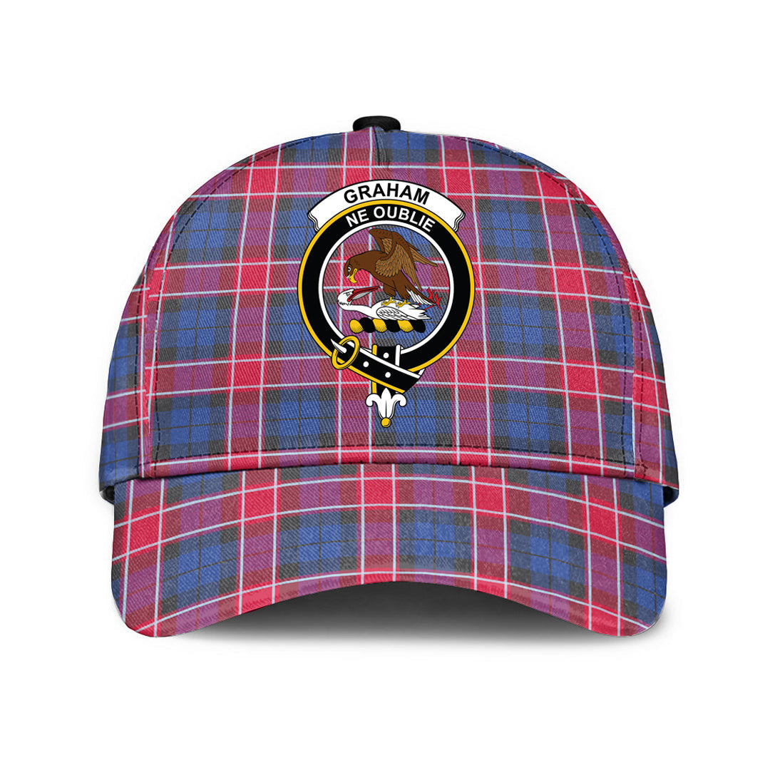 Graham of Menteith Red Tartan Crest Classic Cap