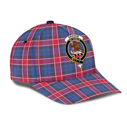 Graham of Menteith Red Tartan Crest Classic Cap