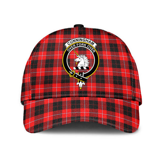 Cunningham Modern Tartan Crest Classic Cap