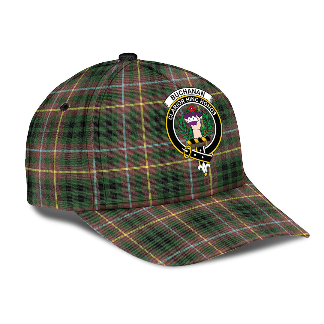 Buchanan Hunting Tartan Crest Classic Cap