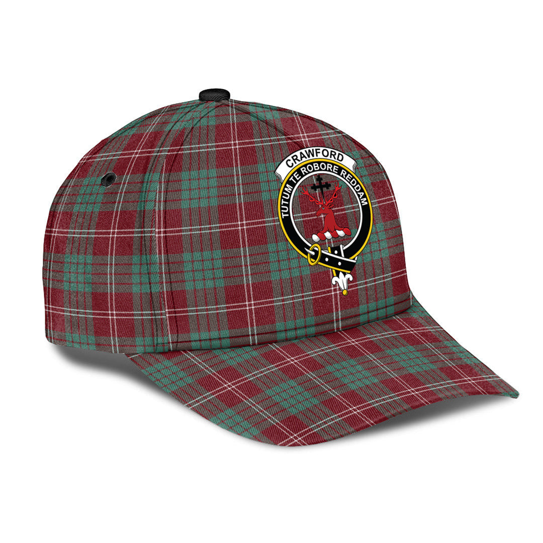 Crawford Modern Tartan Crest Classic Cap