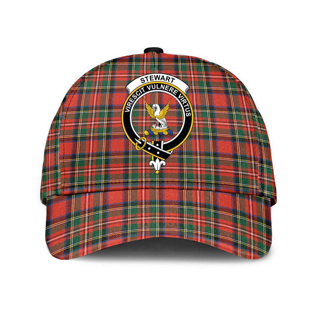 Stewart Royal Modern Tartan Crest Classic Cap