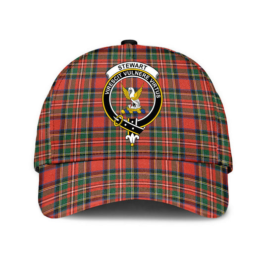 Stewart Royal Modern Tartan Crest Classic Cap